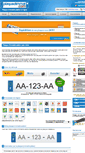 Mobile Screenshot of plaquedimmat.com